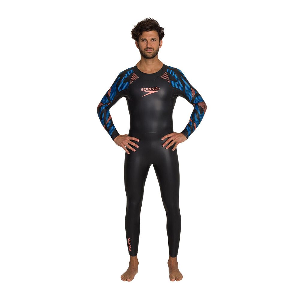 Speedo PROTON FULLSUIT BZ - Combinaison intégrale 4/3/2mm Homme black/blue
