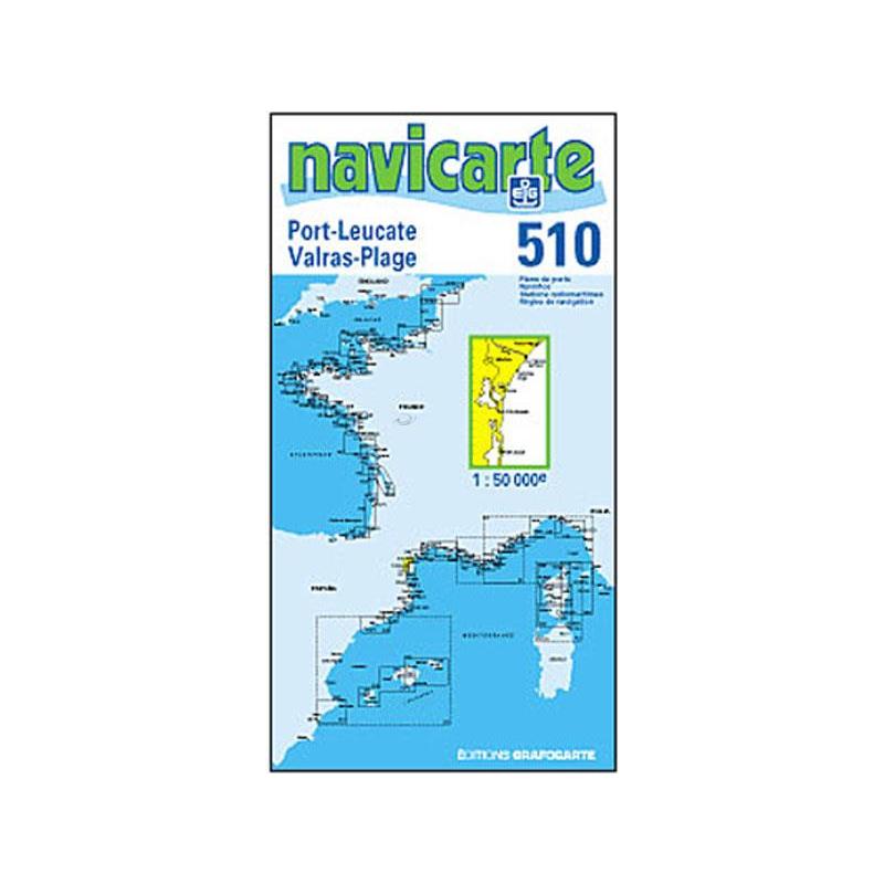 Carte De Navigation Navicarte Port Leucate - Gruissan - Valras