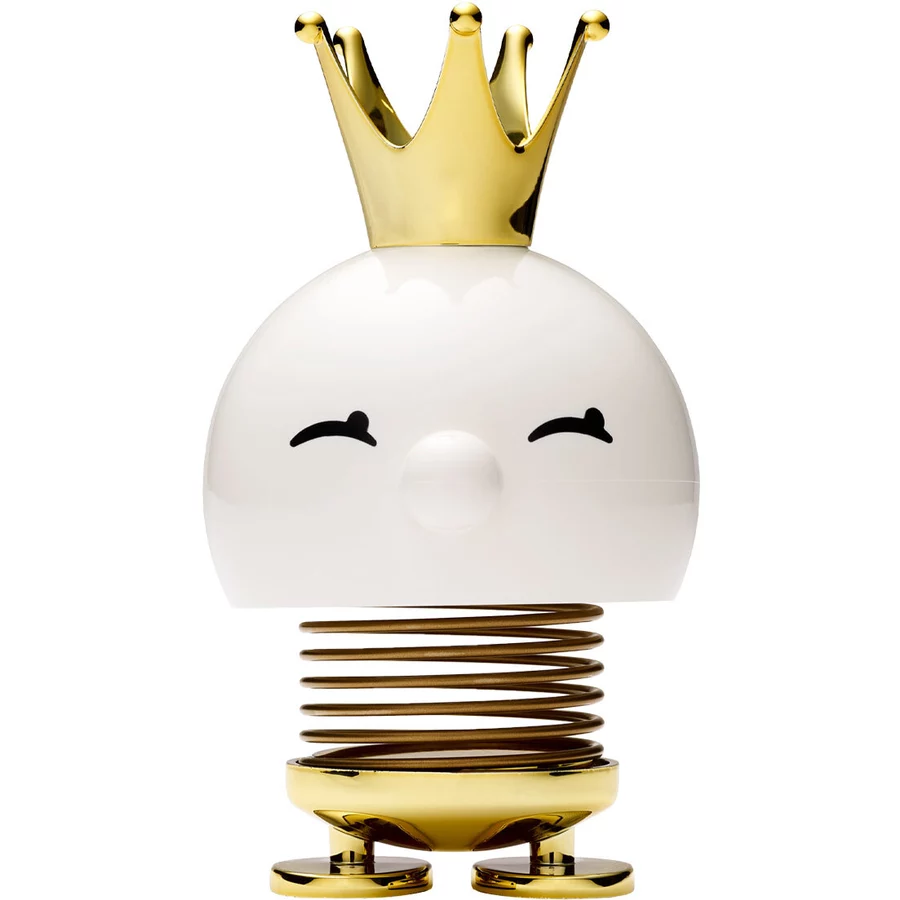 Hoptimist Dekofigur Queen 7,4 x 8,5 x 12,1 cm weiß