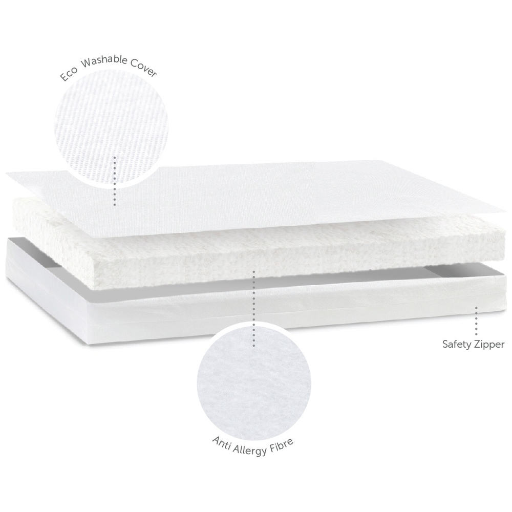 Baby Elegance Eco Fibre Kinderbettmatratze 120x60cm