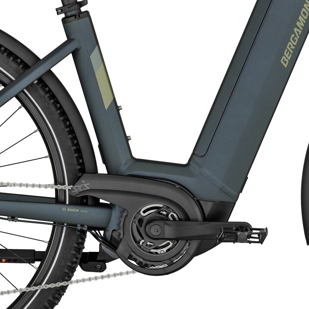 Bergamont E-Horizon SUV Country Wave E-Trekkingrad dark petrol blue