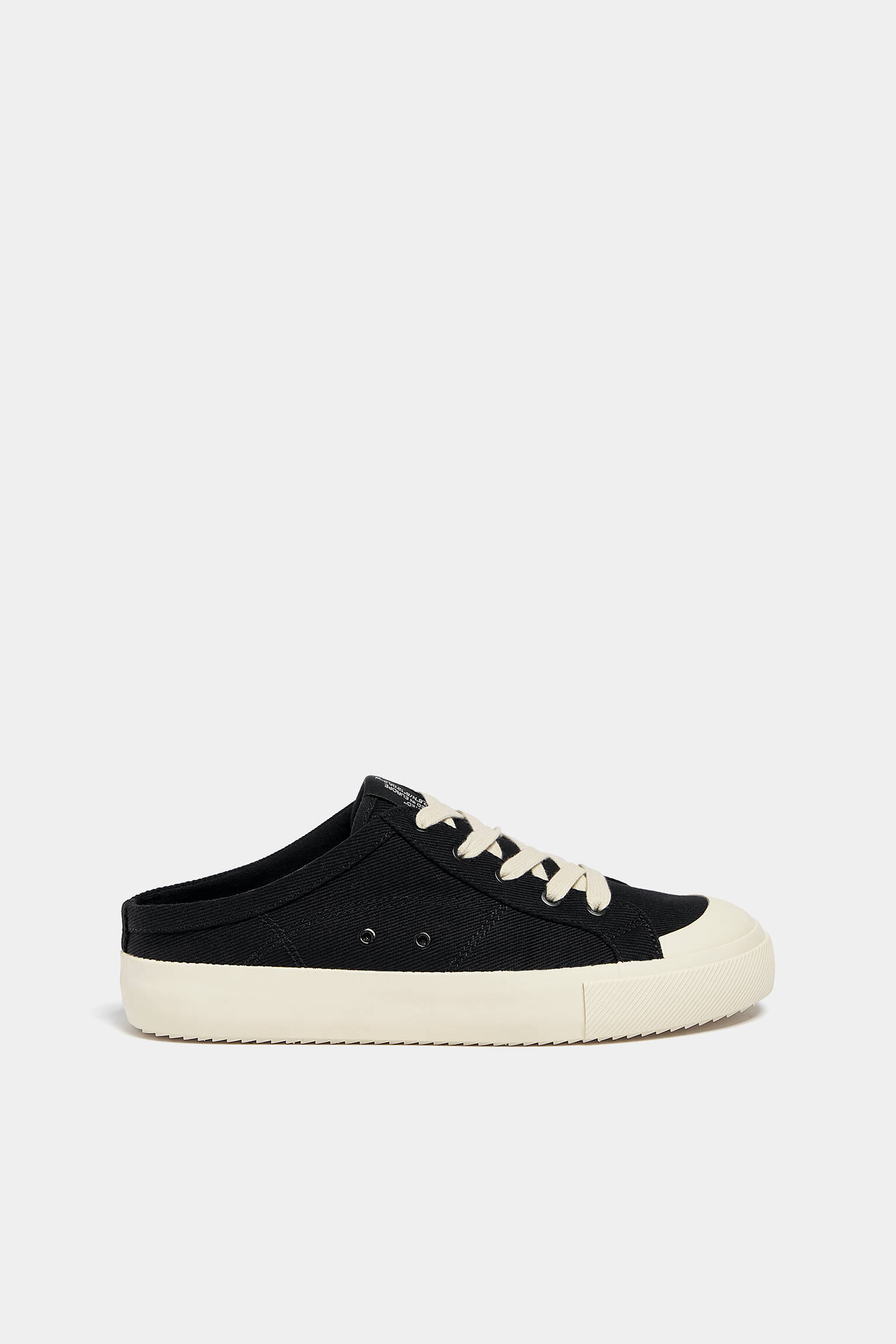 TÊNIS CASUAL SEM CALCANHAR - PRETO
