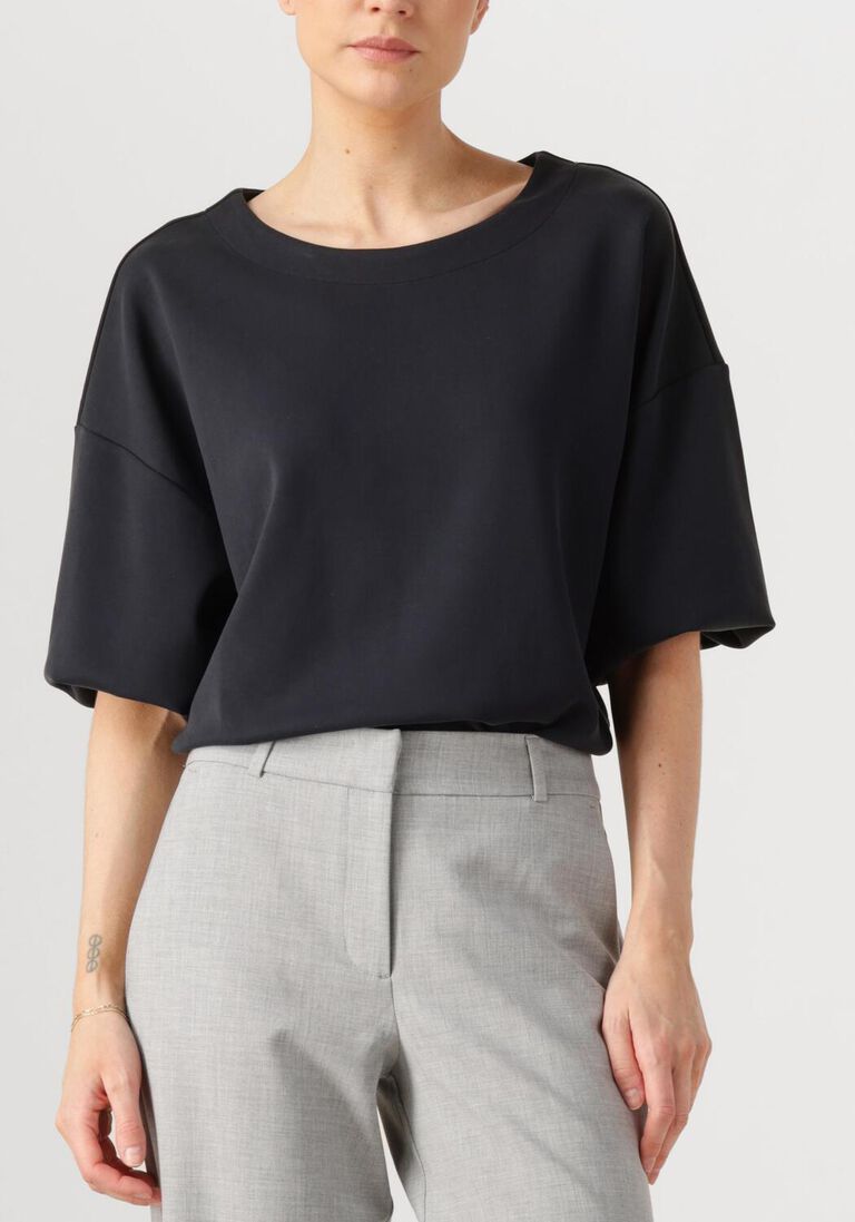 zwarte aimee the label t-shirt romee2