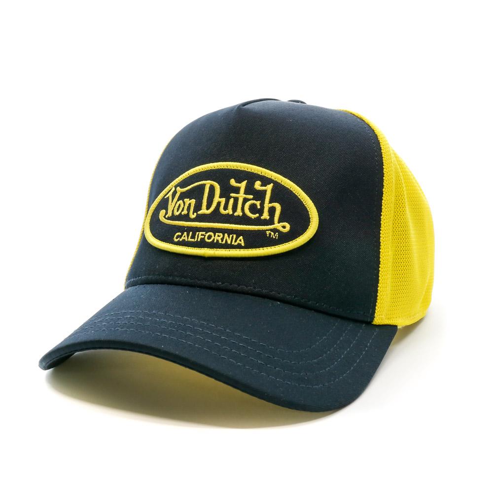 Von Dutch Casquette Jaune/Noire Homme Von Dutch Grafitti
