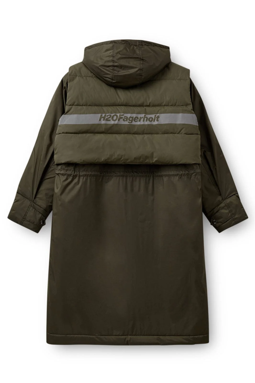 H2O Fagerholt Warm Rain Jacket 3055 forest green