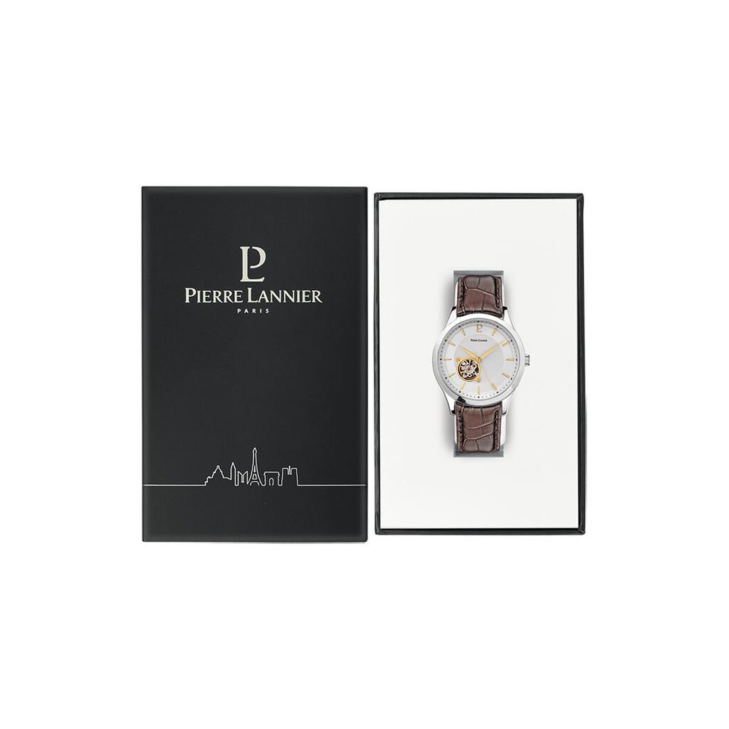 Montre Pierre Lannier Fleuret Argenté