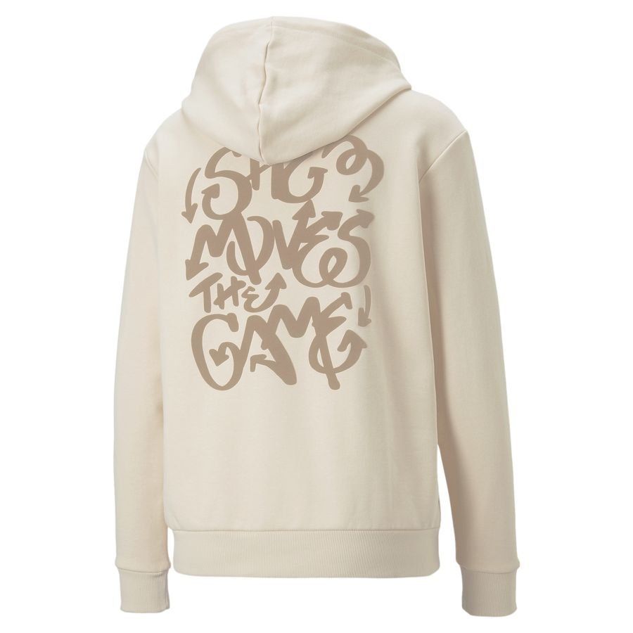 PUMA Sweat à Capuche SHE MOVES THE GAME - Pristine Femme