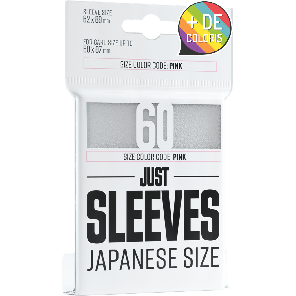 Gamegenic - 60 Just Sleeves Japanese Size