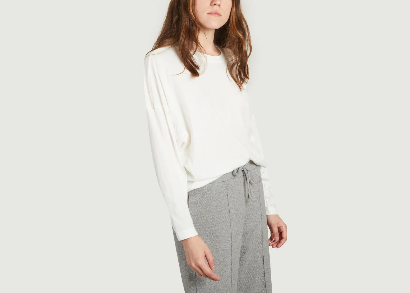 T-shirt manches longues en coton Aksun American Vintage