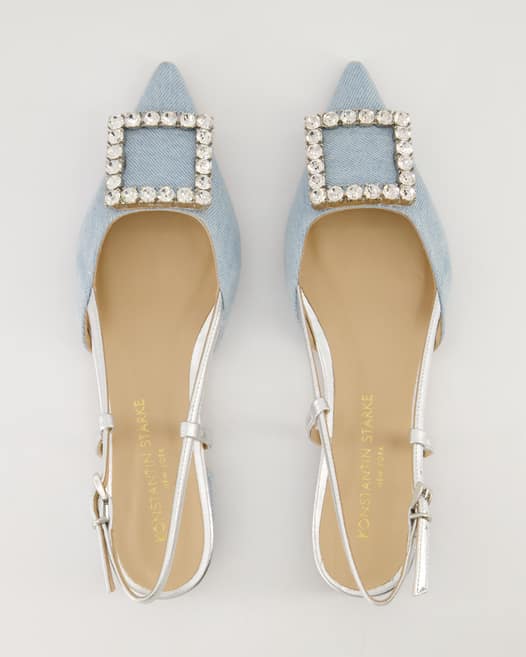 Konstantin Starke Lavanda Slingpumps in Blau
