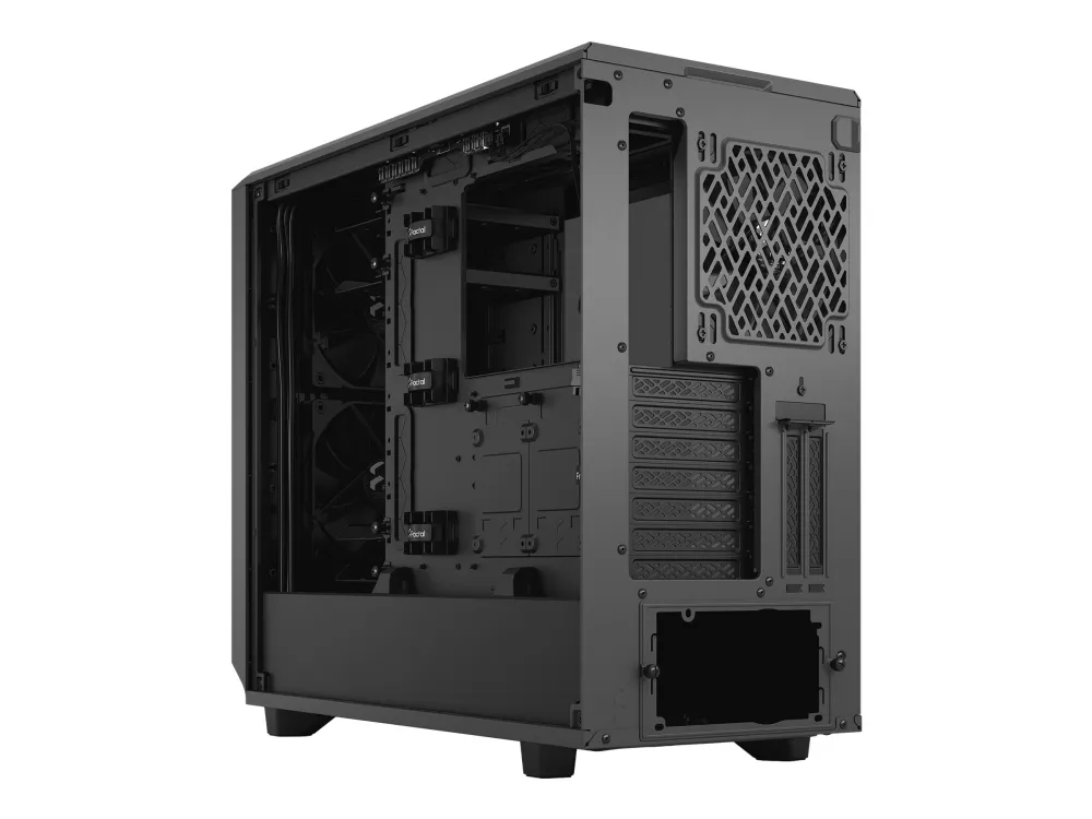 Fractal Design Meshify 2 - Tower - udvidet ATX - ingen strømforsyning (ATX) - sort - USB/Lyd