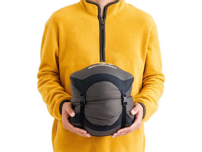 SEA TO SUMMIT Spark -1C/30F L Polyester, Gelb/Schiefergrau Mumienschlafsack