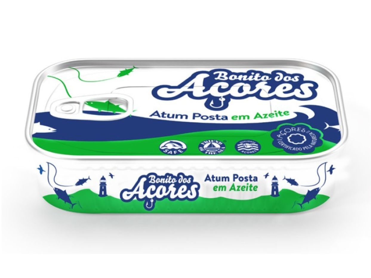 ATUM POSTA BONITO DOS AÇORES EM AZEITE 120(78)G
