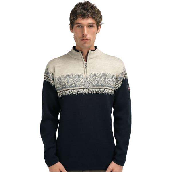 Pull DALE OF NORWAY MORITZ M SWEATER BLACK SANDSTONE