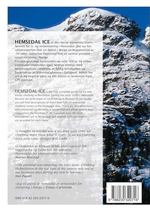 Bøker Klatrefører Hemsedal Ice
