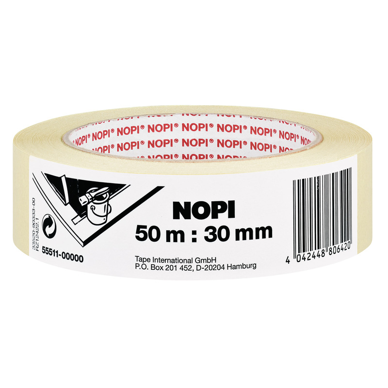 Tesa Kreppband Nopi, 30 mm x 50 m
