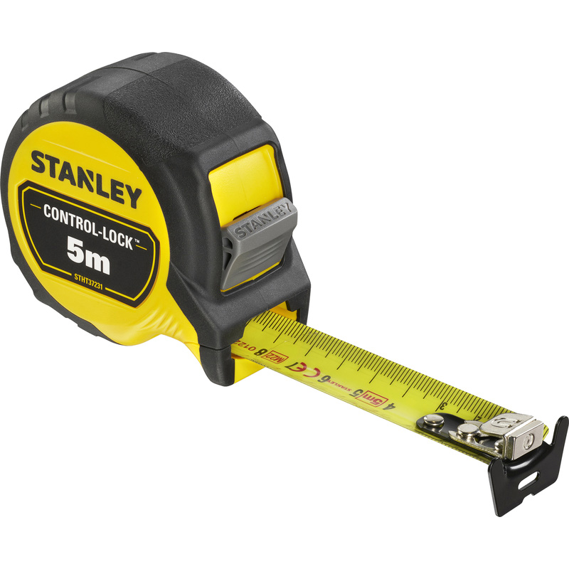 Stanley Control-Lock rolbandmaat 5m 25mm