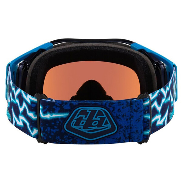Oakley - Masque Airbrake MX Troy Lee Designs Lightning - Ecran Prizm iridium Bleu / Noir