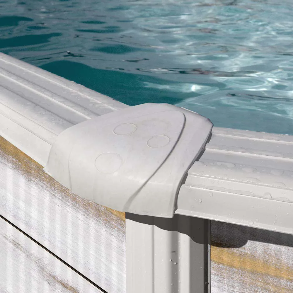 Gre pools Finland round Ø460x120 cm Aufstellpool mit Stahlwand