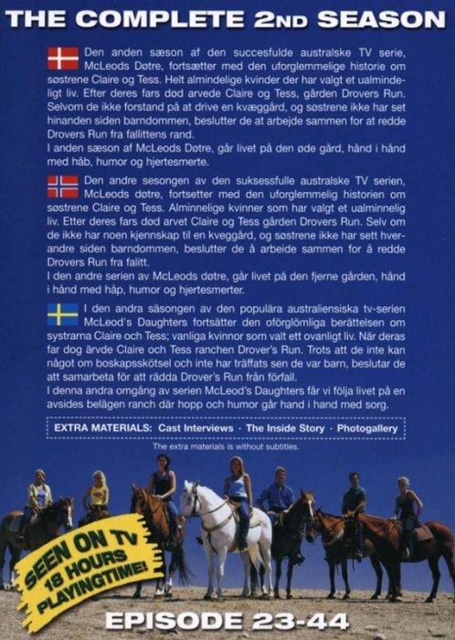 Mcleods Døtre - Sæson 2 - DVD