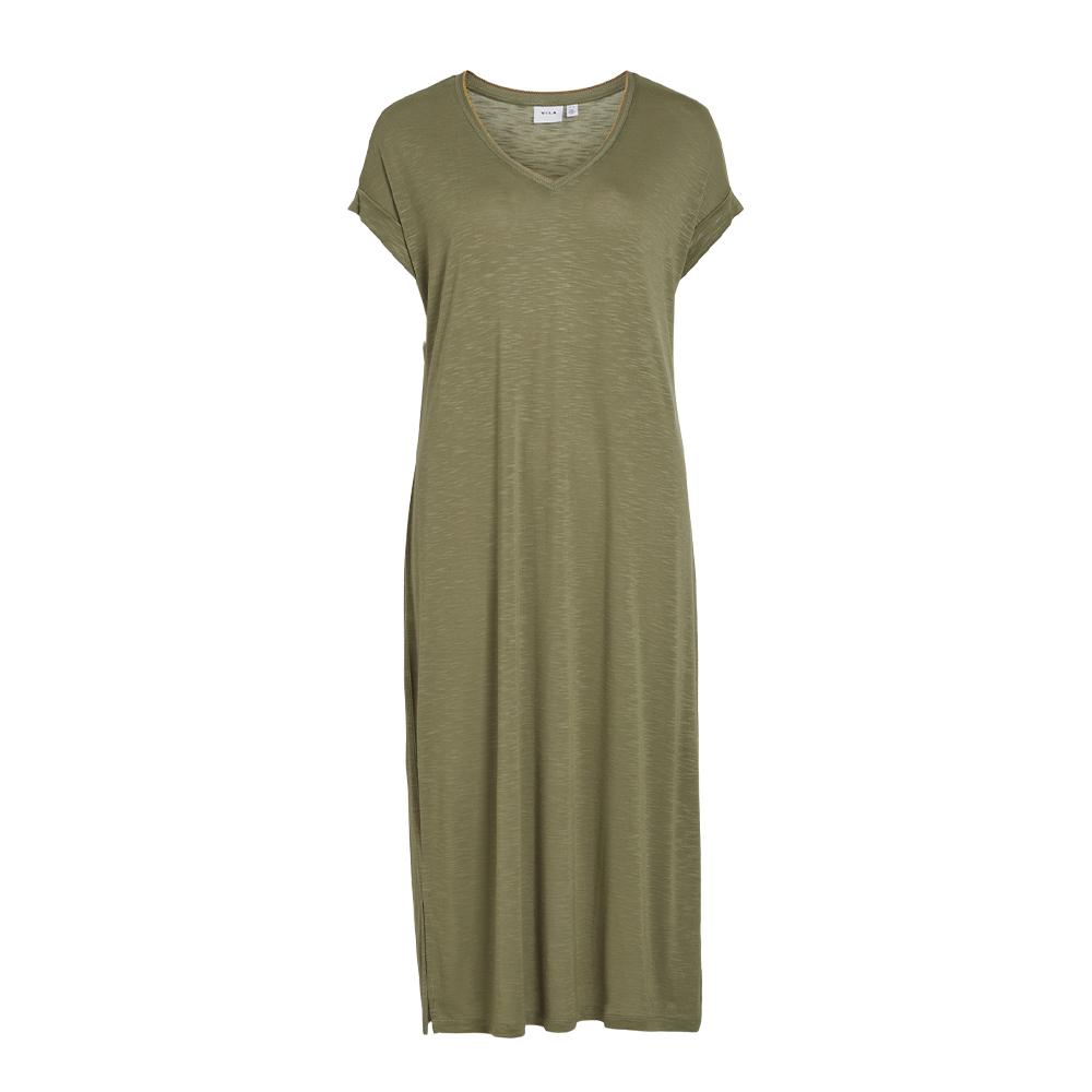 Vila Robe Verte Femme Vila Vinoel Glitter