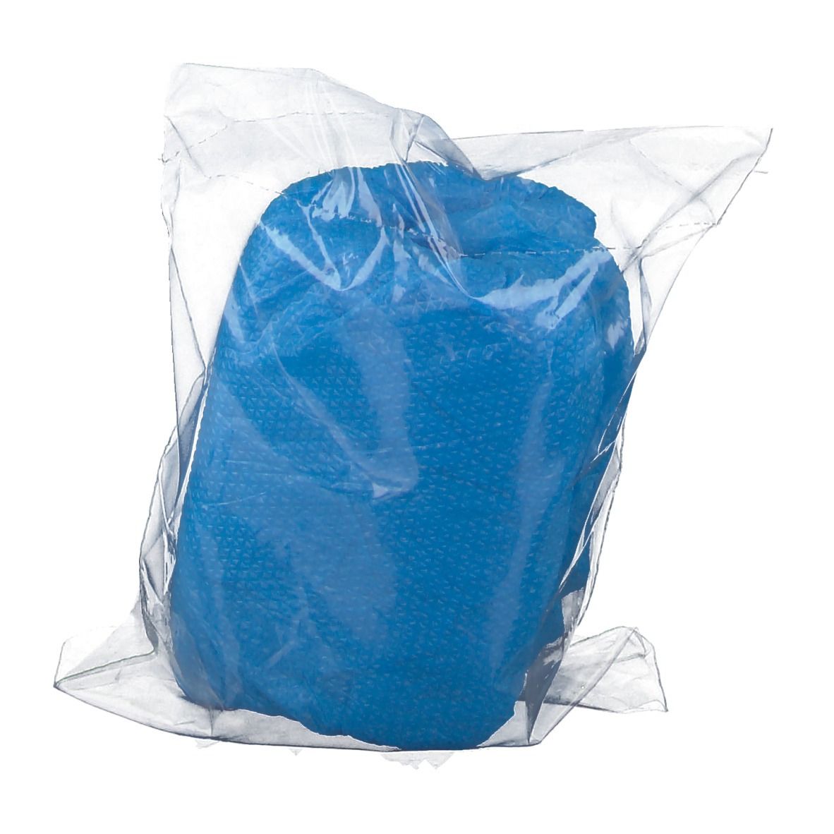 Einmal-Überschuhe aus Kunstoff blau