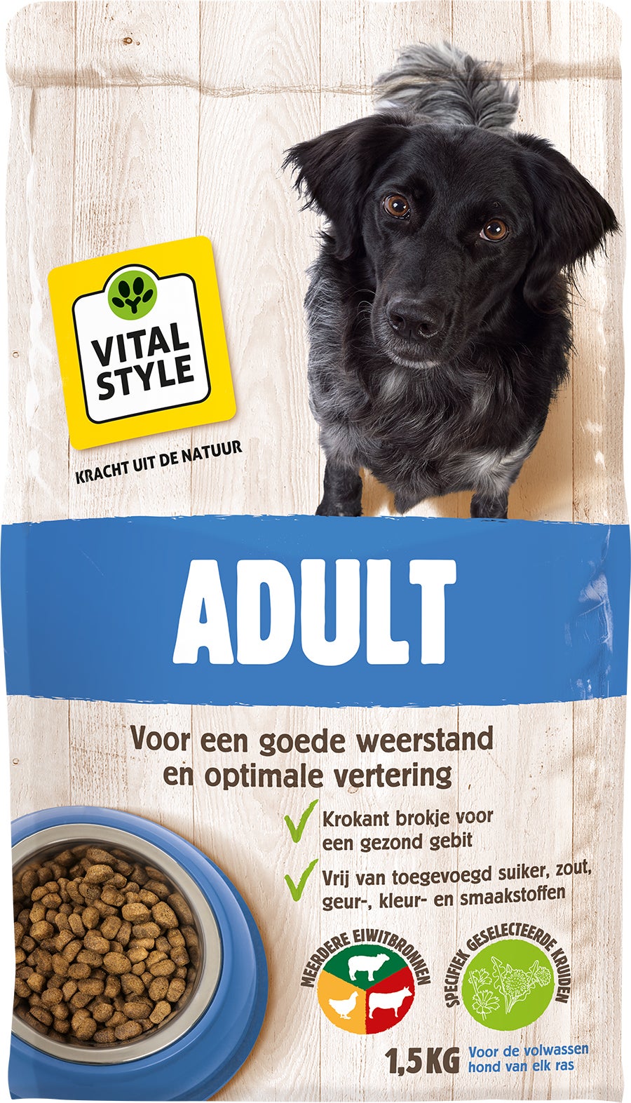 VITALstyle hondenvoer adult 1,5 kg