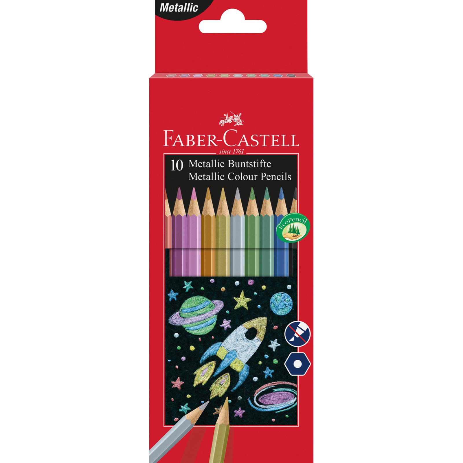 Faber-Castell Farbstifte Classic Colour, 10 Stück