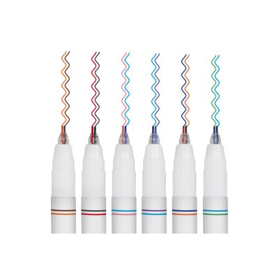 ONLINE - Stylo 2 lignes - 6 feutres fins - 0.5 mm