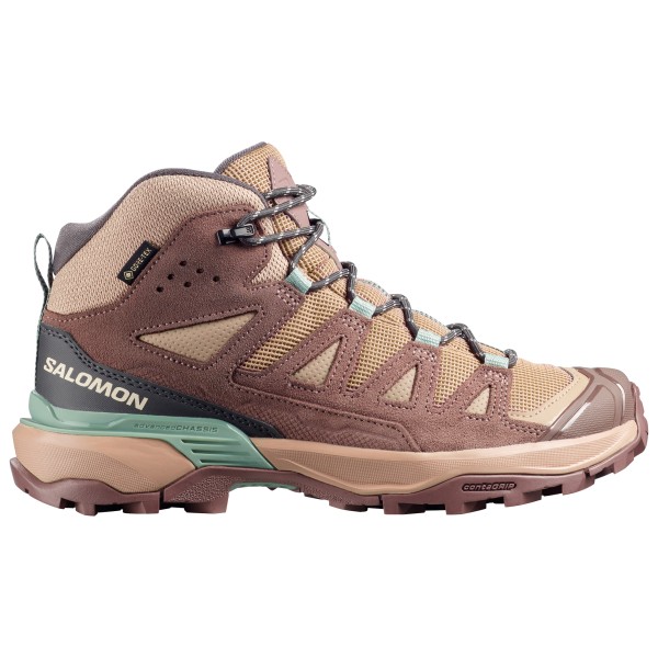 Salomon - Women's X Ultra 360 Leather Mid GORE-TEX - Chaussures de randonnée