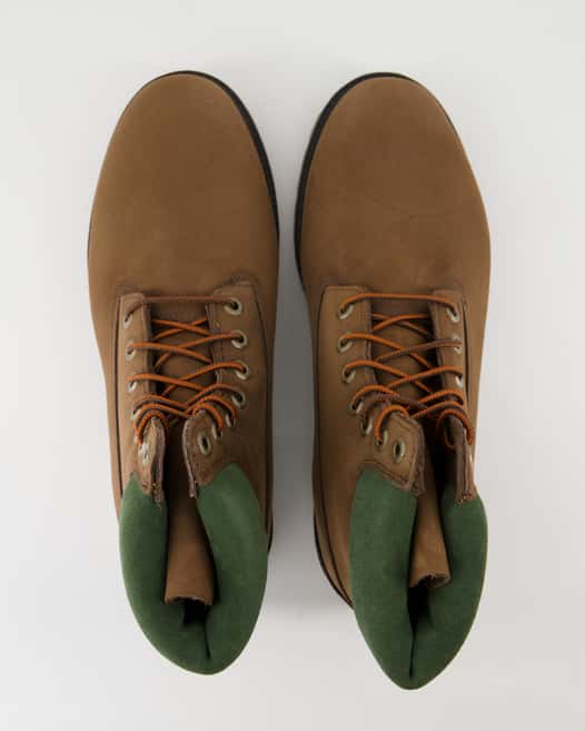Timberland 6 in Lace Waterproof Schnürstiefel in Braun