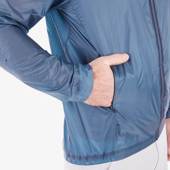 Decathlon Quechua - Jaqueta corta-vento leve Quechua MH900 para homem