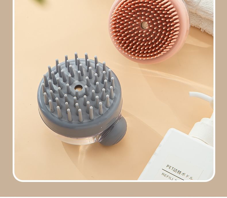 Fondes - Hoofdhuidmassager met zeepdispenser