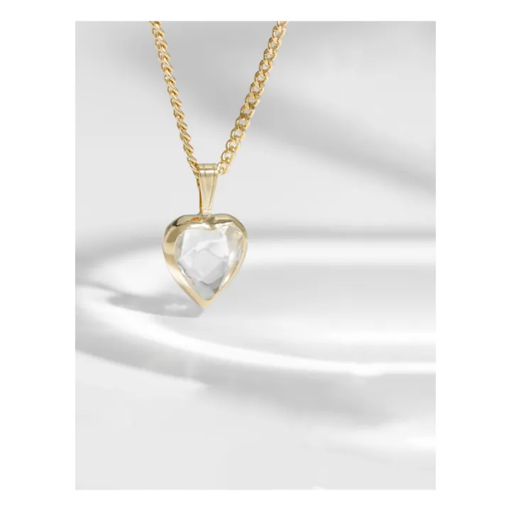 Louise Damas Collier couleur Cristal Niki | Doré