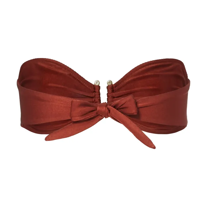 Alma Deia Haut de Maillot de Bain Bandeau | Sienne