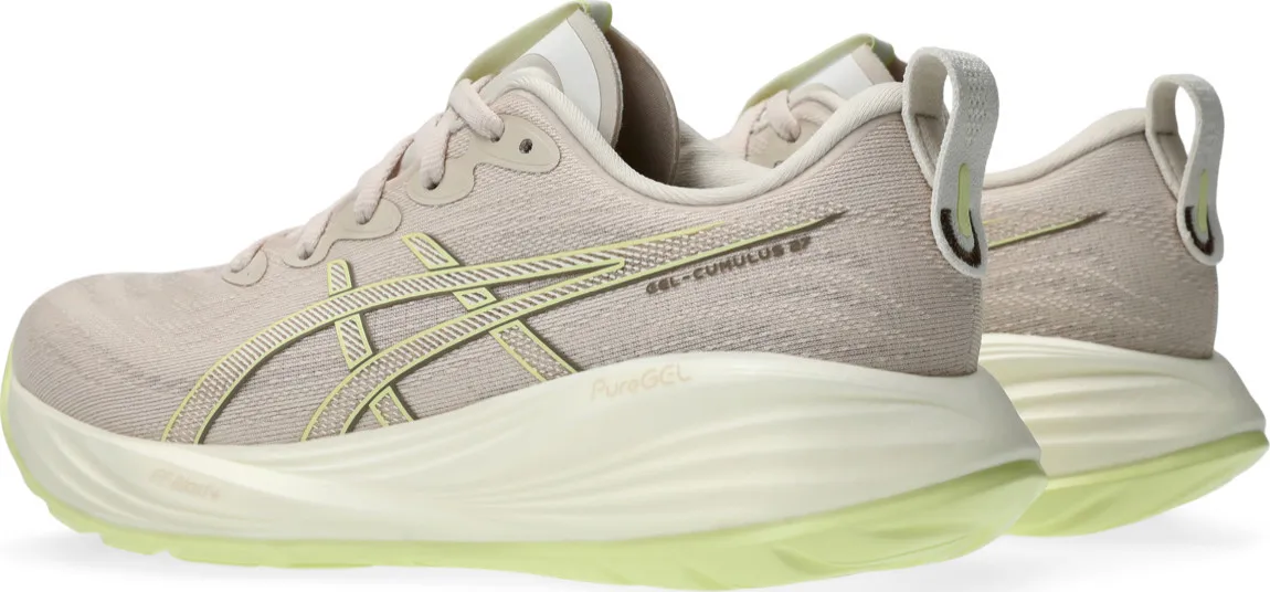 Asics Wms Gel-Cumulus 27 Mineral Beige/huddle Yellow