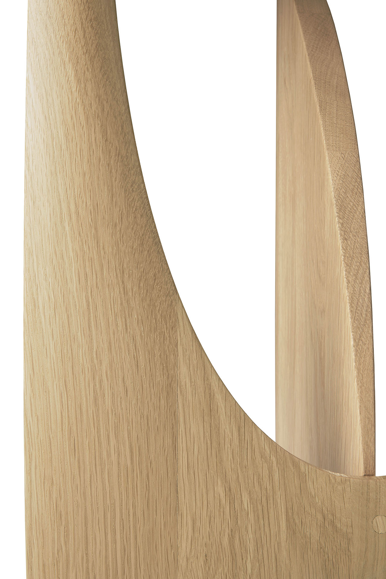 Geometric bijzettafel - eiken