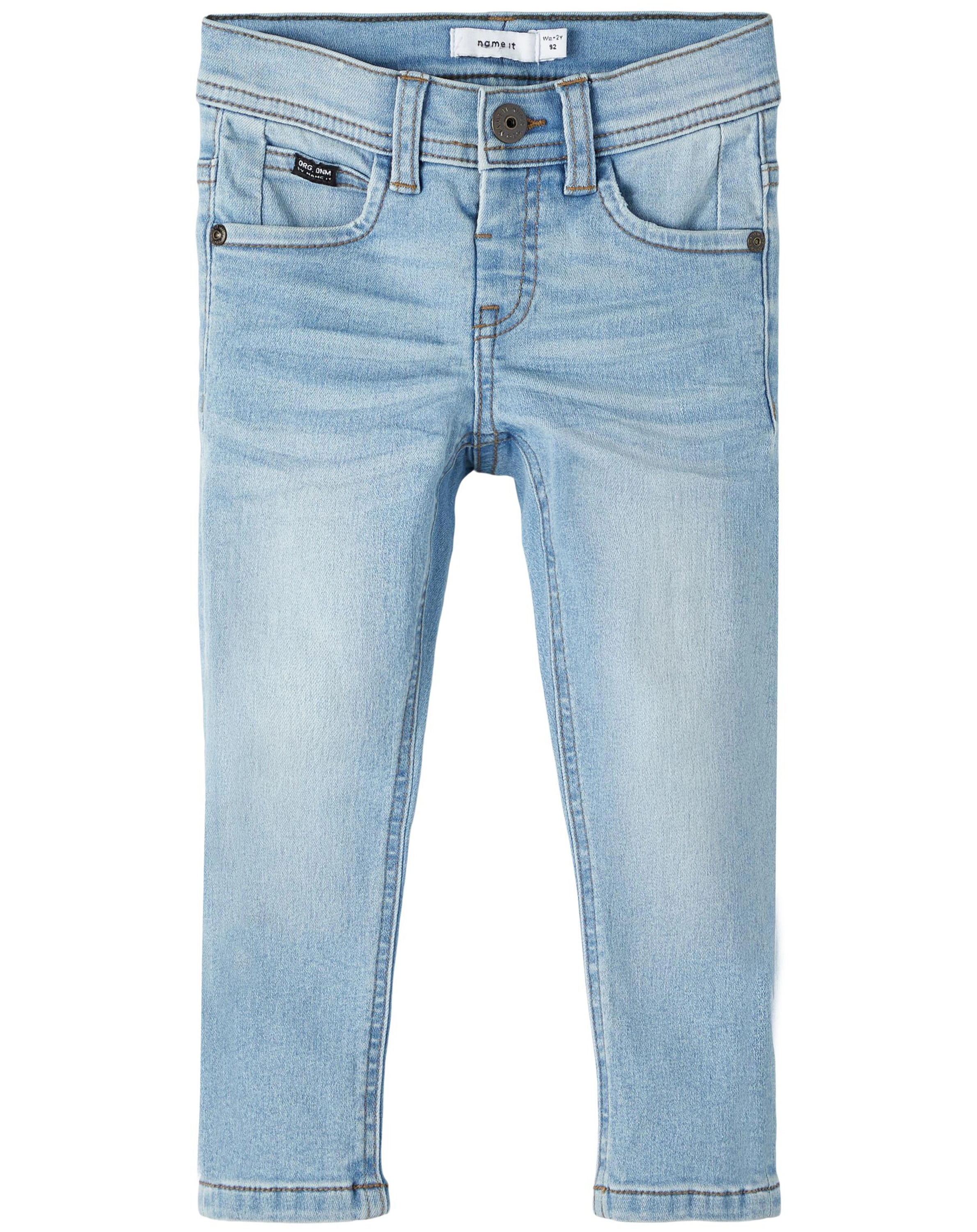 Jeanshose NMMSILAS DNMTHRIS in light blue