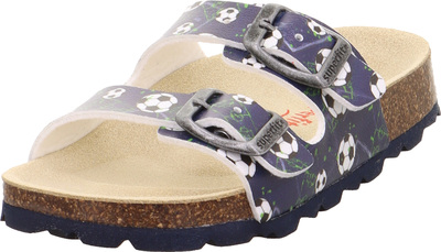Superfit Fussbett Slippers, Blå/Multi