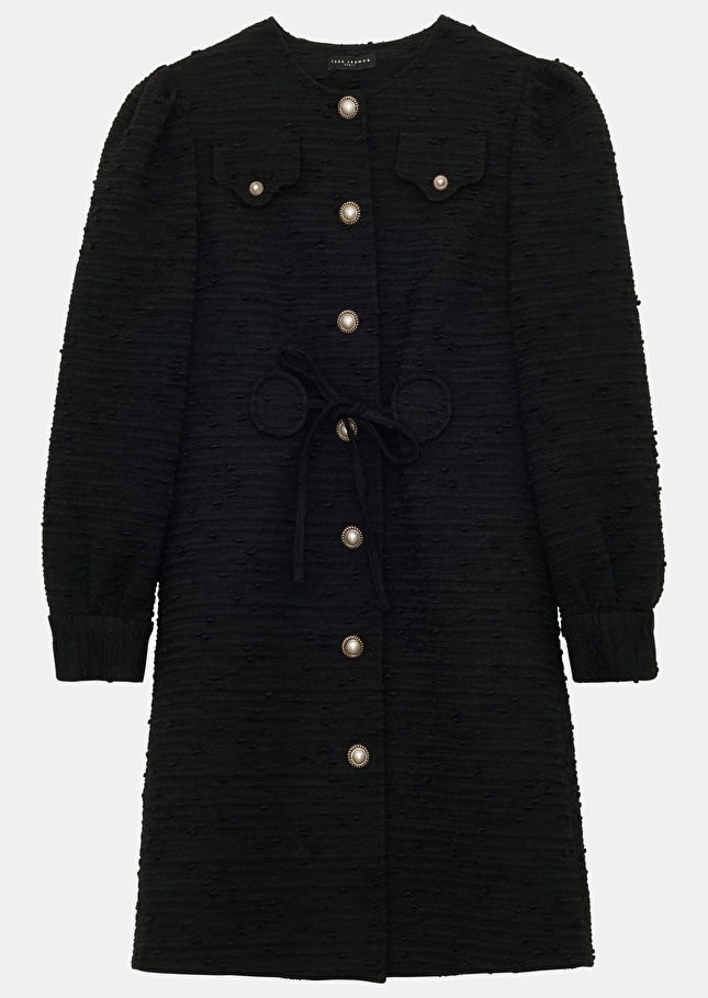 Robe Roselnoire en tweed