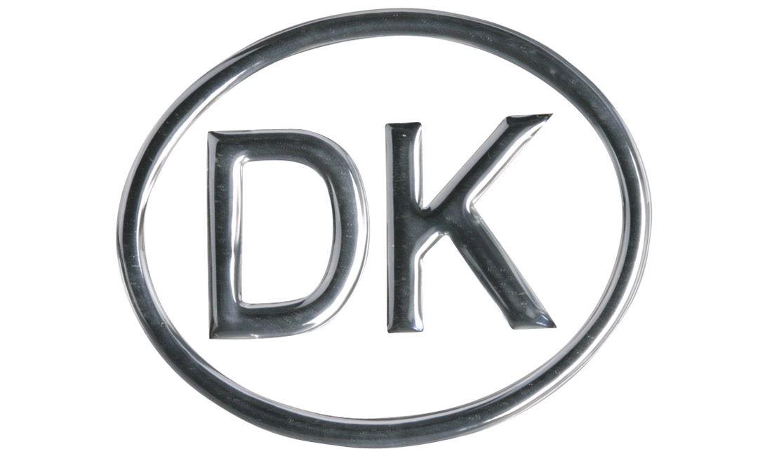 DK skilt 3D