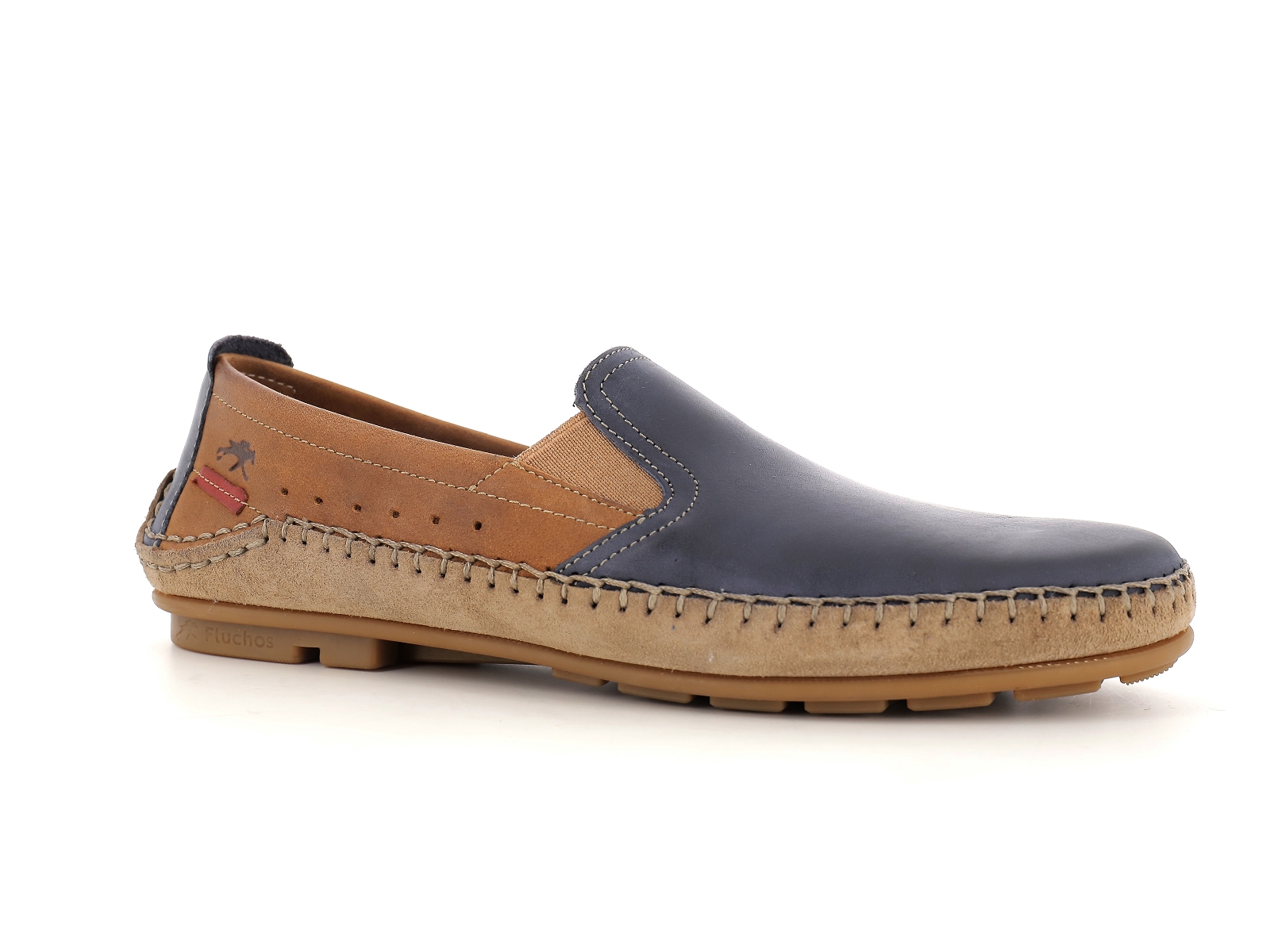 Fluchos-F1178 Cuir Marine Sable