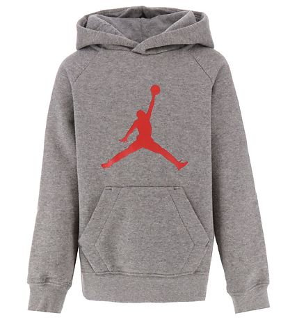 Jordan H?ttetr?je - Jumpman Logo - Gråmeleret m. R?d