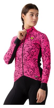 Maillot Manches Longues Femme Alé Papillon Rose Fluo