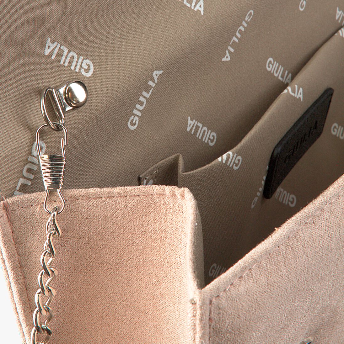 GIULIA beige giulia clutch g.handbag
