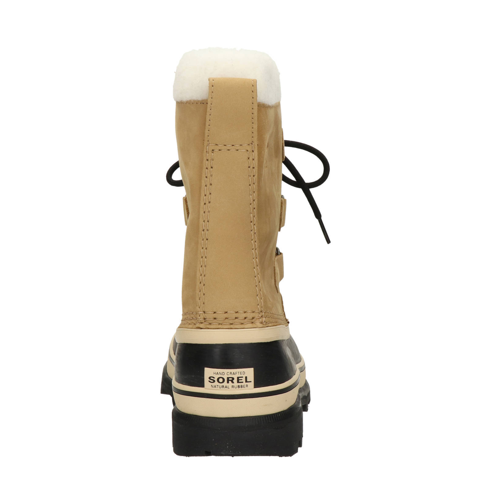 Sorel nubuckleren snowboots beige