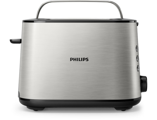 PHILIPS - Grille pain HD2650/90 métallique Viva Collection