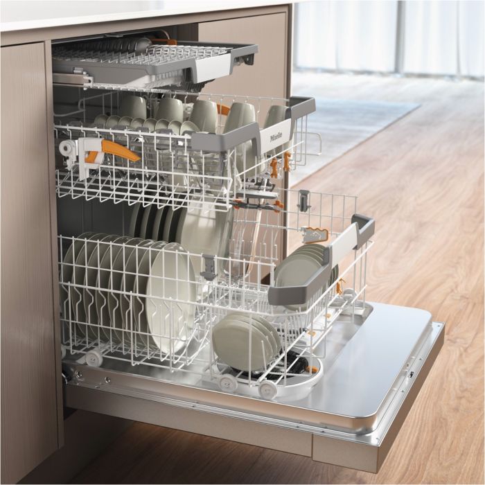 Miele Unterbau-Geschirrspüler G 7600 SCU AutoDos Edelstahl CleanSteel