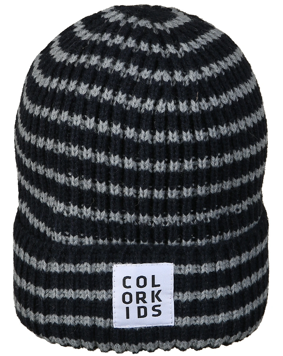 Strick-Beanie STRIBE in total eclipse