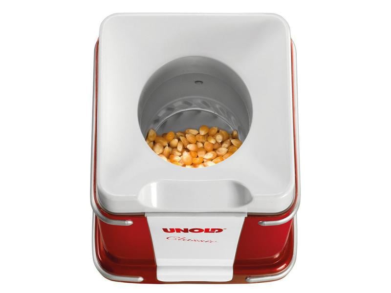 Unold Popcorn Maschine Classic Rot/Weiss Popcorn-Maschine